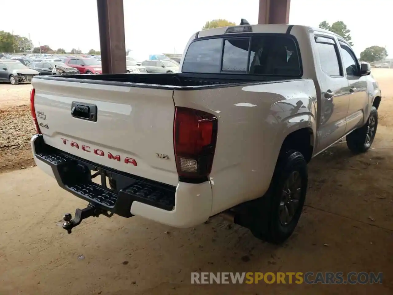 4 Photograph of a damaged car 5TFCZ5AN7MX273993 TOYOTA TACOMA 2021