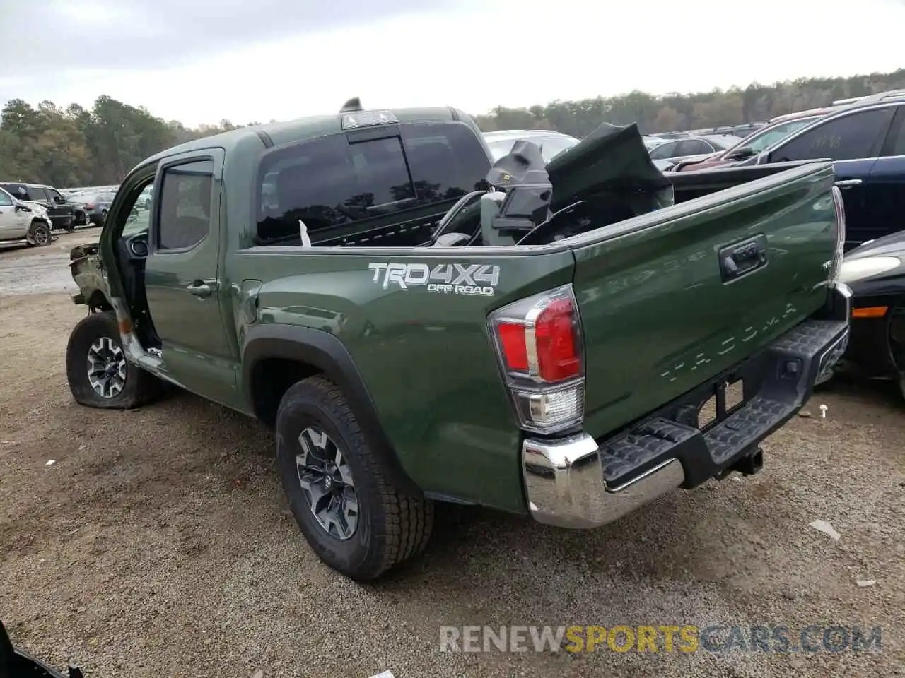 3 Photograph of a damaged car 5TFCZ5AN7MX279003 TOYOTA TACOMA 2021