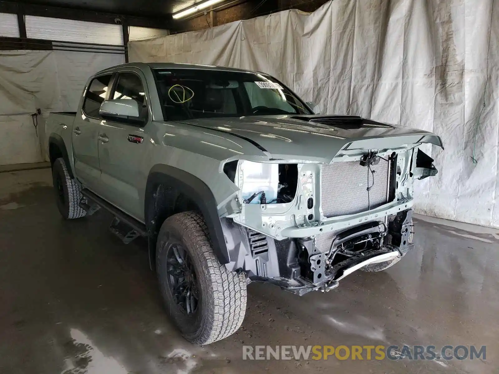 1 Photograph of a damaged car 5TFCZ5AN8MX251310 TOYOTA TACOMA 2021