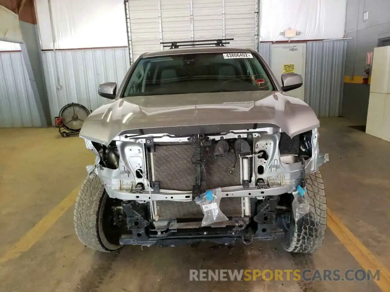 9 Photograph of a damaged car 5TFCZ5AN8MX252568 TOYOTA TACOMA 2021