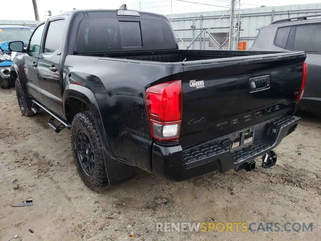 3 Photograph of a damaged car 5TFCZ5AN8MX254269 TOYOTA TACOMA 2021