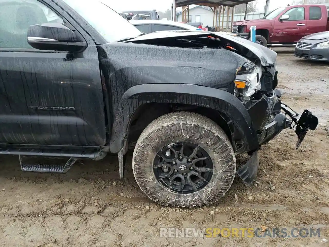 9 Photograph of a damaged car 5TFCZ5AN8MX254269 TOYOTA TACOMA 2021