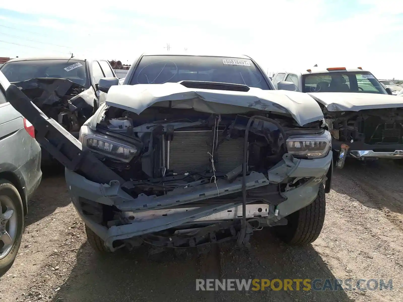 9 Photograph of a damaged car 5TFCZ5AN8MX256250 TOYOTA TACOMA 2021