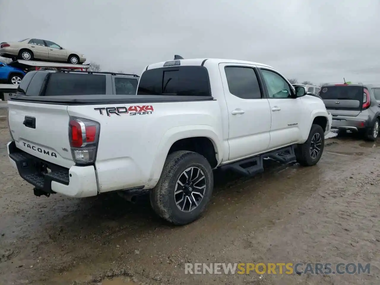 3 Photograph of a damaged car 5TFCZ5AN8MX266292 TOYOTA TACOMA 2021