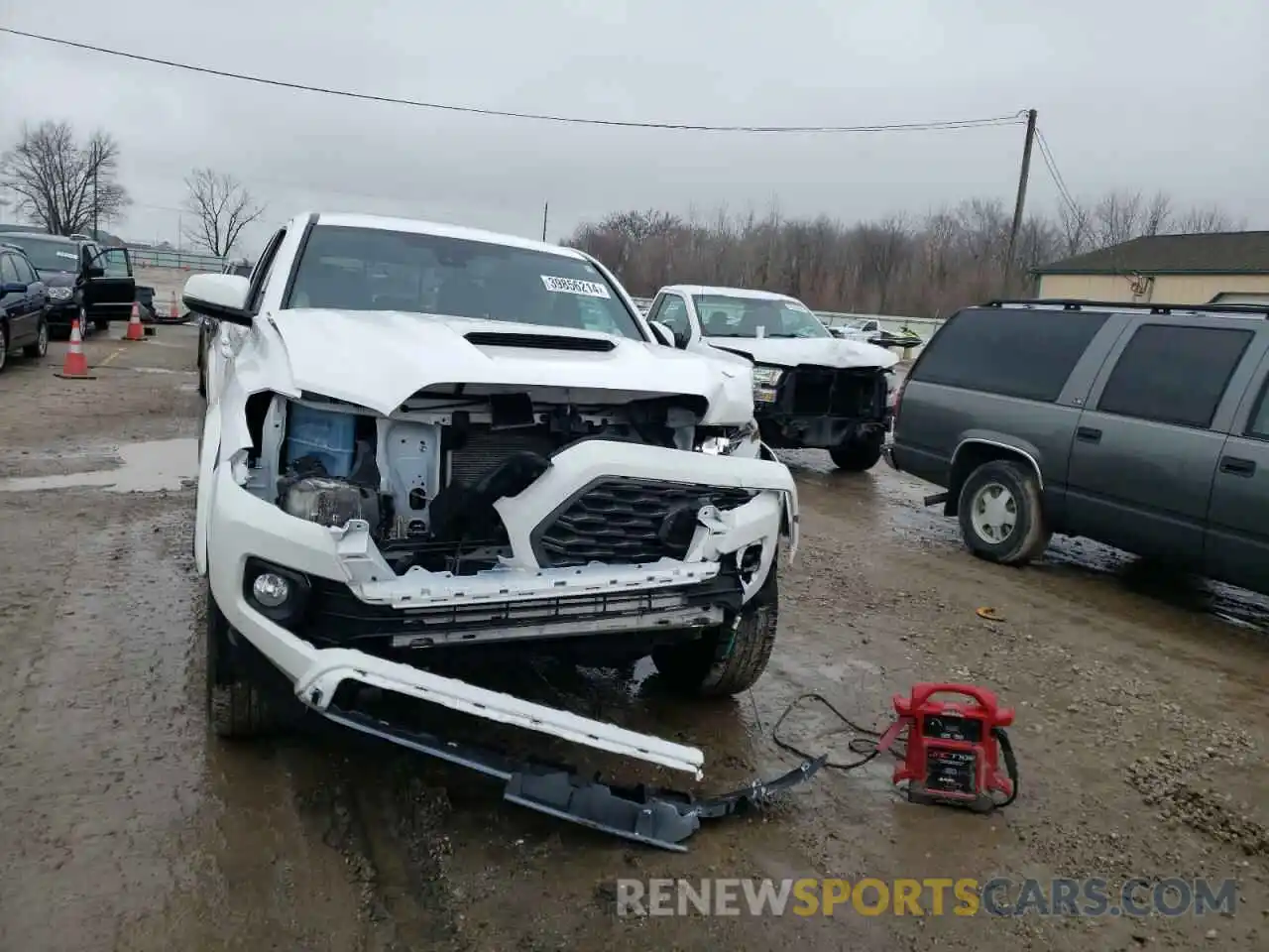 5 Фотография поврежденного автомобиля 5TFCZ5AN8MX266292 TOYOTA TACOMA 2021