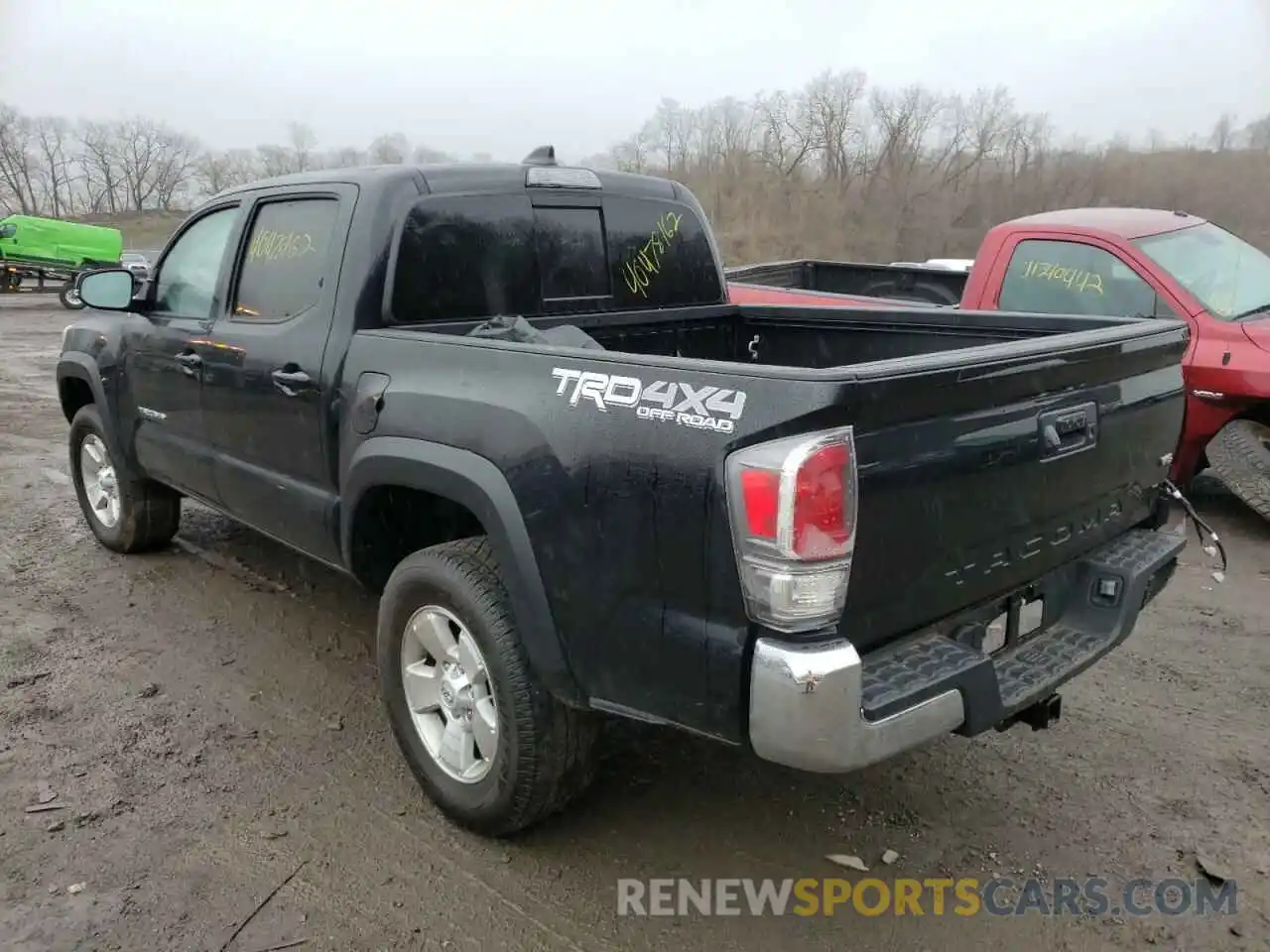 3 Photograph of a damaged car 5TFCZ5AN8MX270701 TOYOTA TACOMA 2021