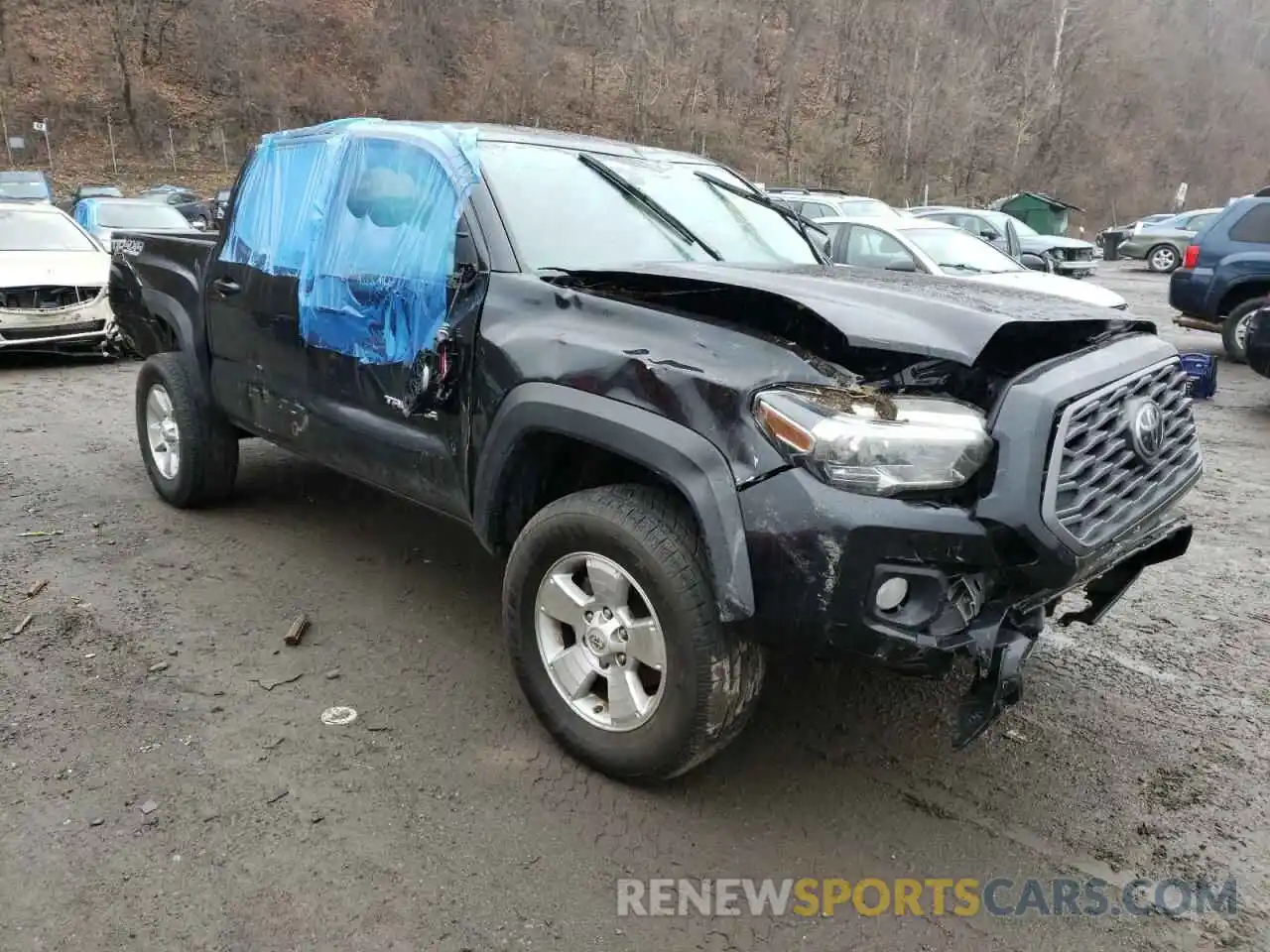 9 Photograph of a damaged car 5TFCZ5AN8MX270701 TOYOTA TACOMA 2021