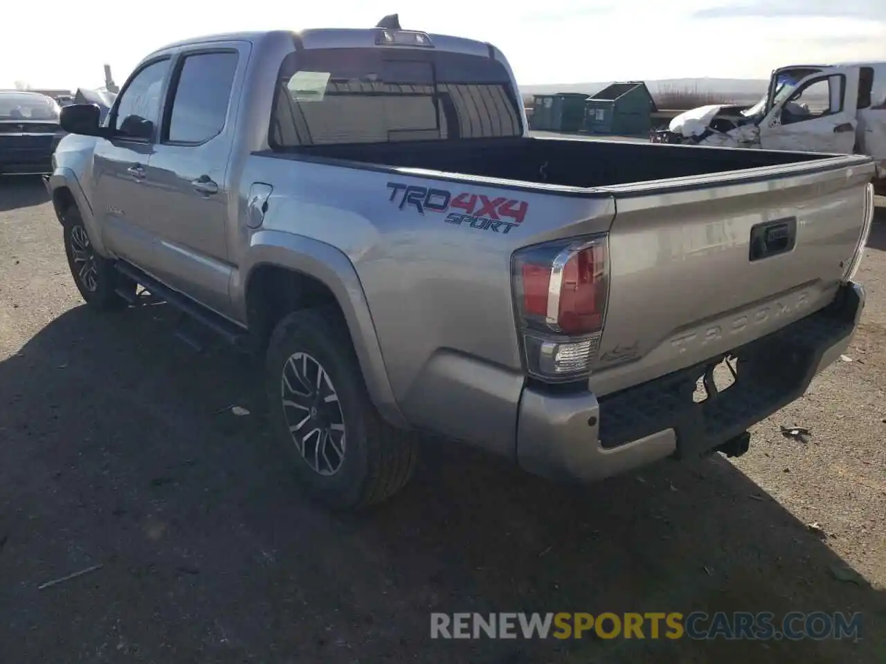 3 Photograph of a damaged car 5TFCZ5AN9MX244513 TOYOTA TACOMA 2021