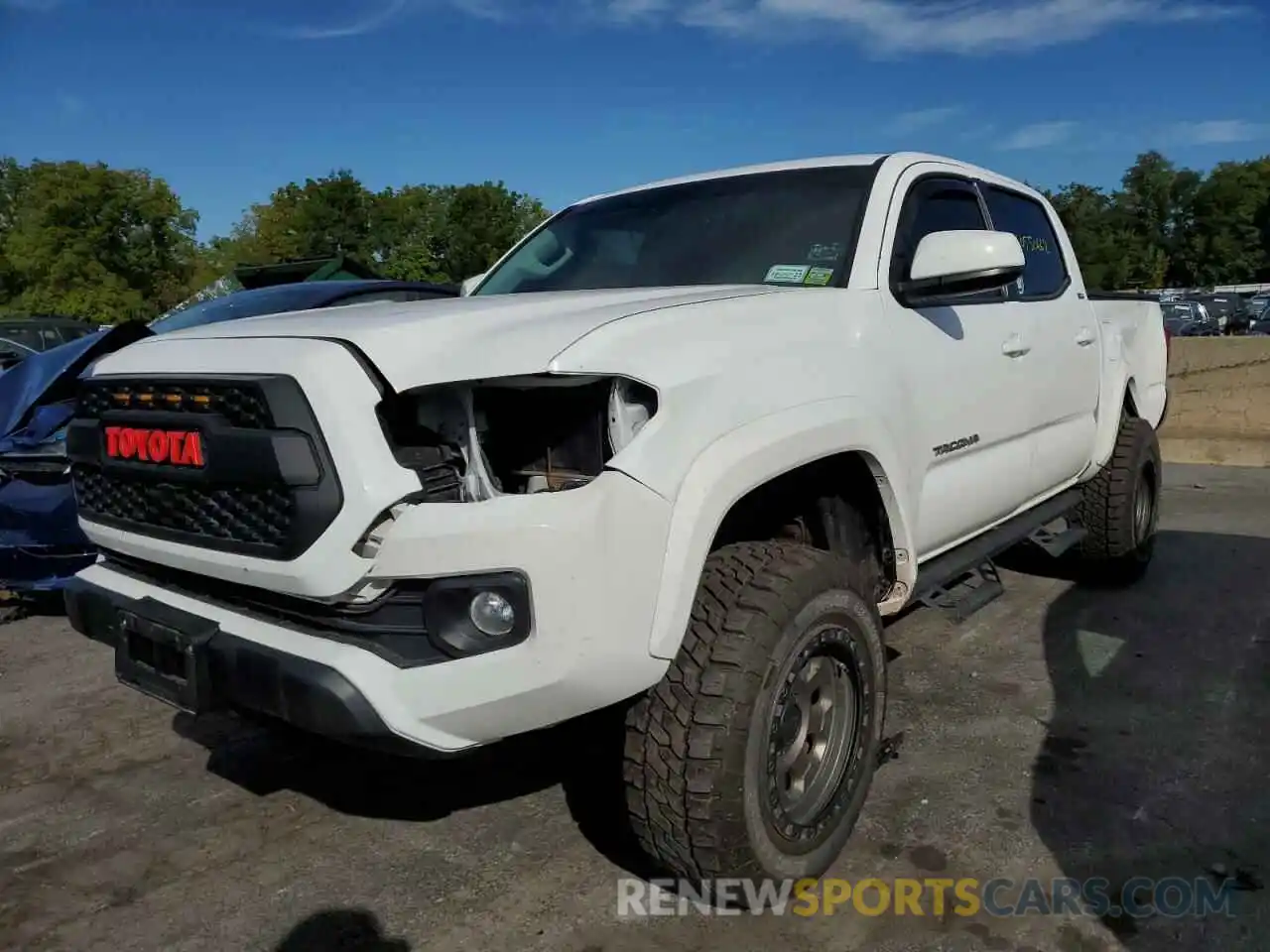 2 Фотография поврежденного автомобиля 5TFCZ5AN9MX249162 TOYOTA TACOMA 2021