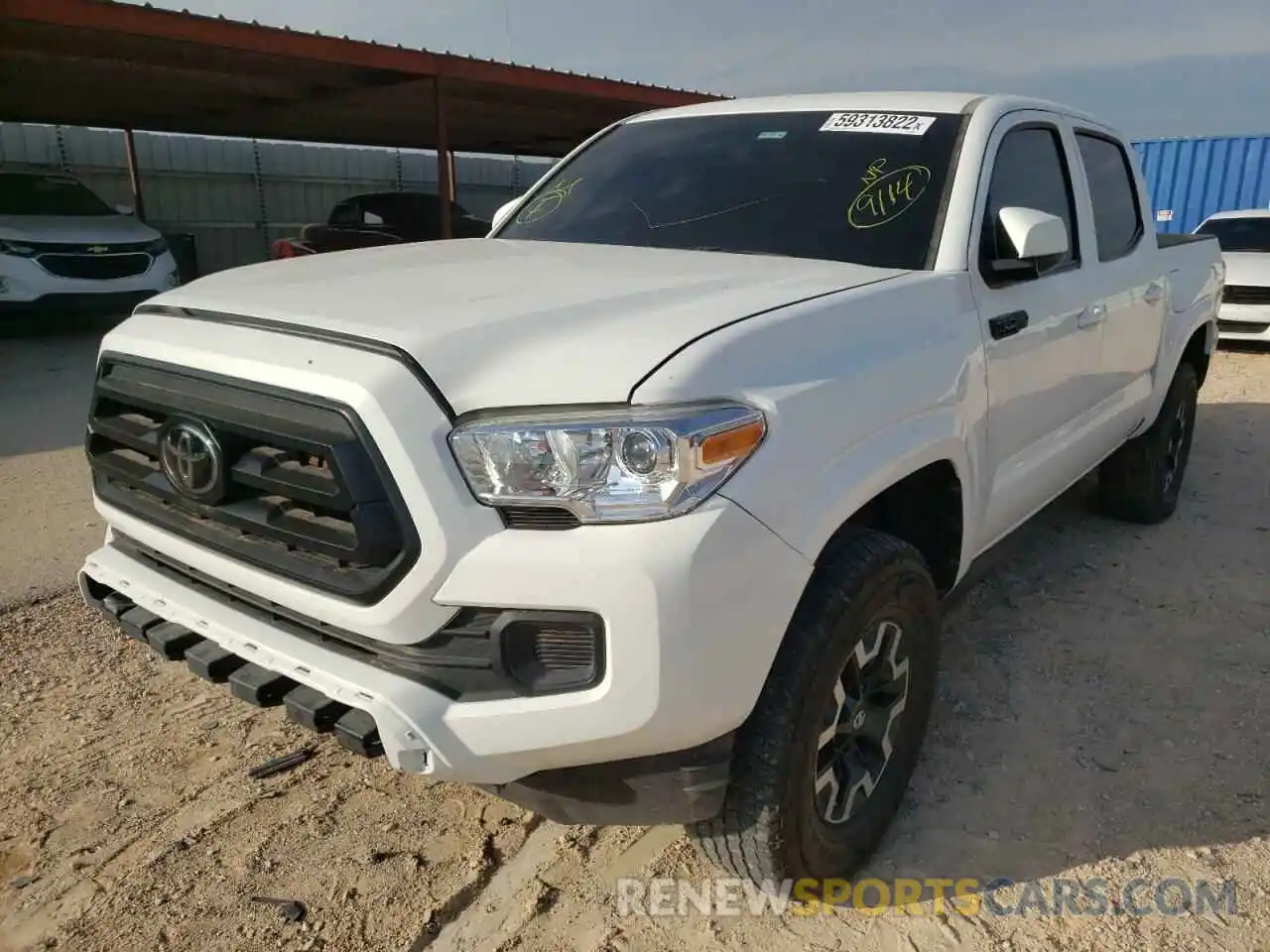 2 Фотография поврежденного автомобиля 5TFCZ5AN9MX251333 TOYOTA TACOMA 2021