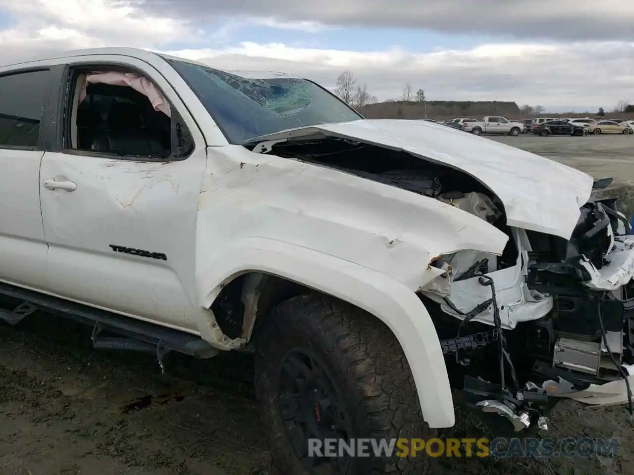 9 Photograph of a damaged car 5TFCZ5AN9MX254457 TOYOTA TACOMA 2021