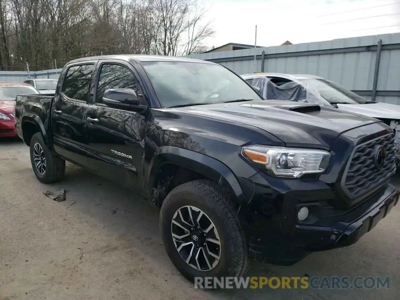 9 Photograph of a damaged car 5TFCZ5AN9MX259738 TOYOTA TACOMA 2021