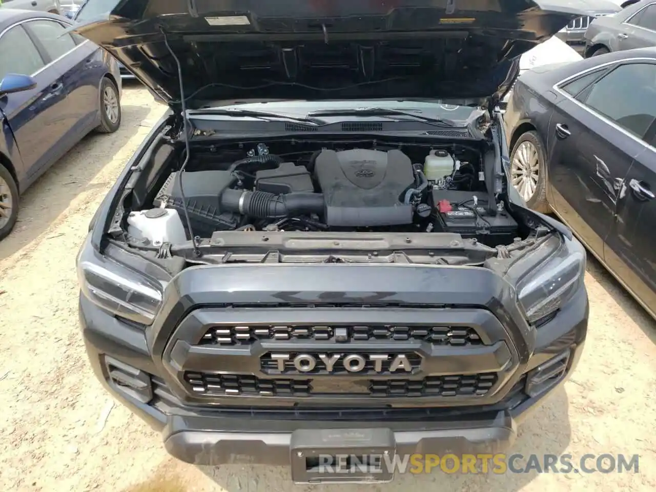 7 Photograph of a damaged car 5TFCZ5AN9MX264406 TOYOTA TACOMA 2021