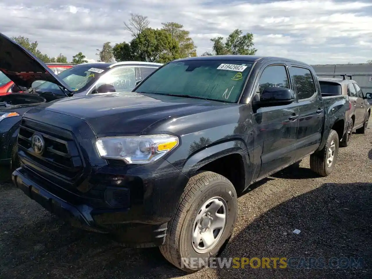 2 Фотография поврежденного автомобиля 5TFCZ5AN9MX271355 TOYOTA TACOMA 2021