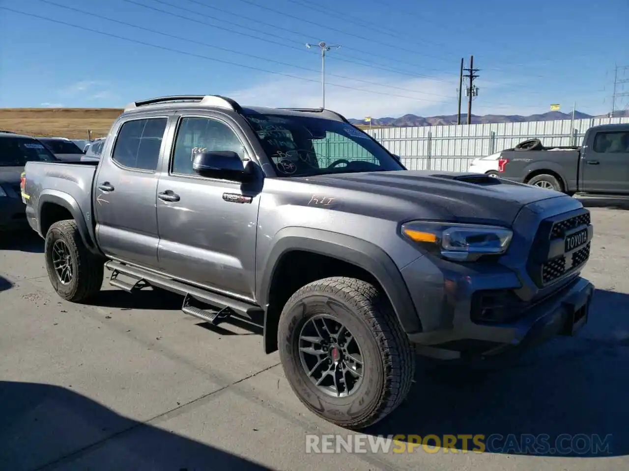 1 Photograph of a damaged car 5TFCZ5AN9MX277883 TOYOTA TACOMA 2021