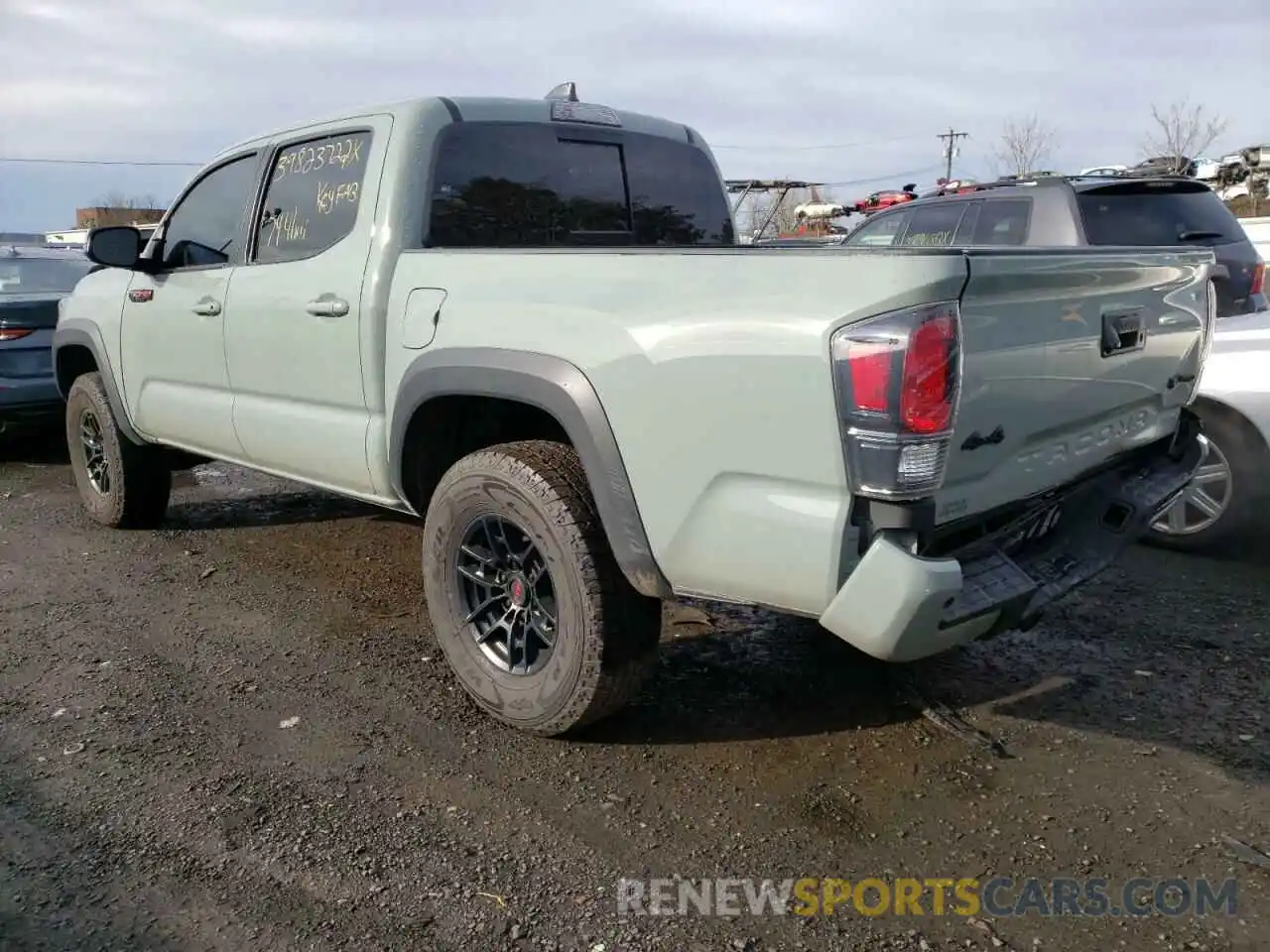 3 Photograph of a damaged car 5TFCZ5AN9MX282341 TOYOTA TACOMA 2021