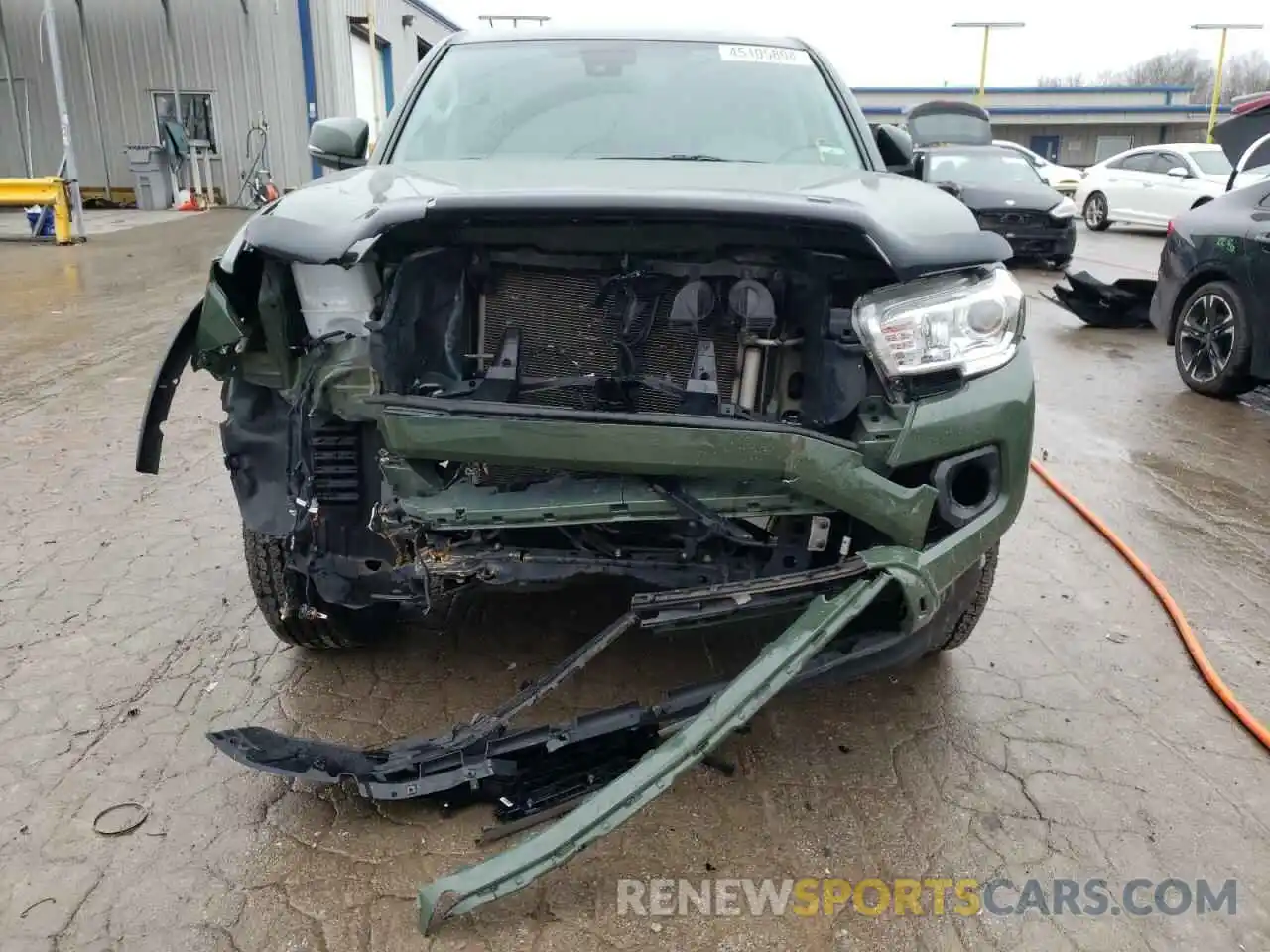 5 Фотография поврежденного автомобиля 5TFCZ5ANXMX244522 TOYOTA TACOMA 2021