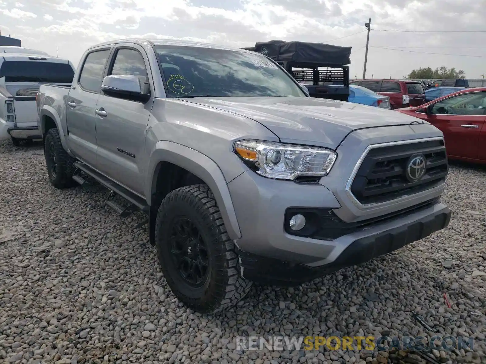 1 Photograph of a damaged car 5TFCZ5ANXMX251275 TOYOTA TACOMA 2021