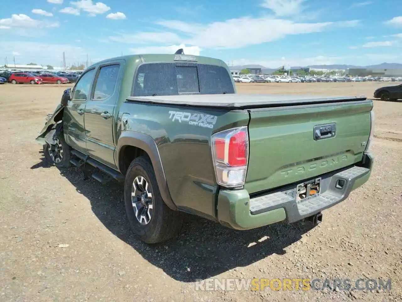 3 Photograph of a damaged car 5TFCZ5ANXMX254256 TOYOTA TACOMA 2021