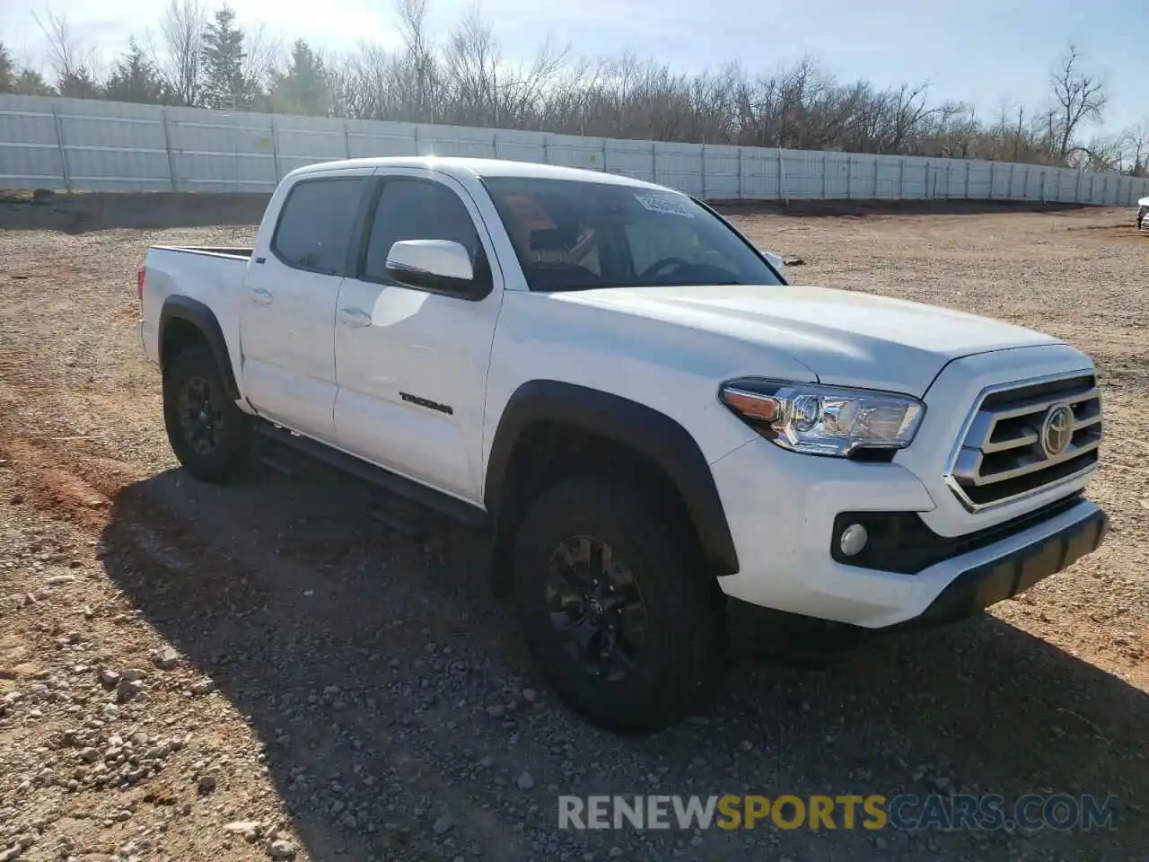 1 Photograph of a damaged car 5TFCZ5ANXMX255472 TOYOTA TACOMA 2021