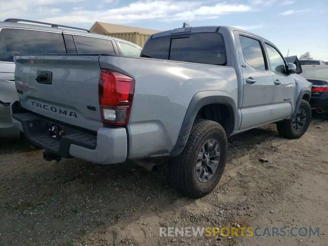 4 Фотография поврежденного автомобиля 5TFCZ5ANXMX256234 TOYOTA TACOMA 2021