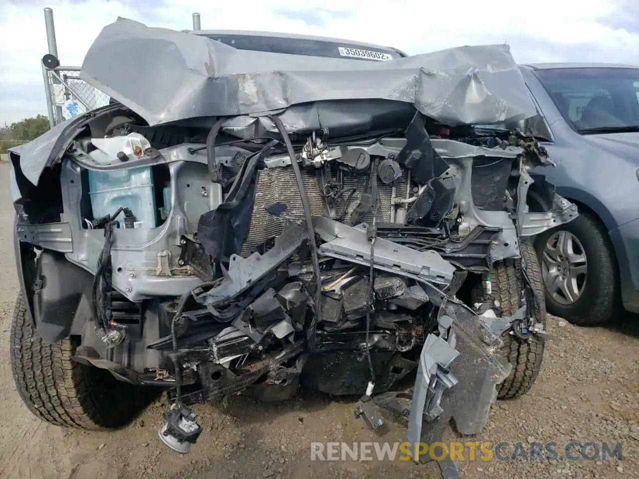 9 Photograph of a damaged car 5TFCZ5ANXMX256234 TOYOTA TACOMA 2021