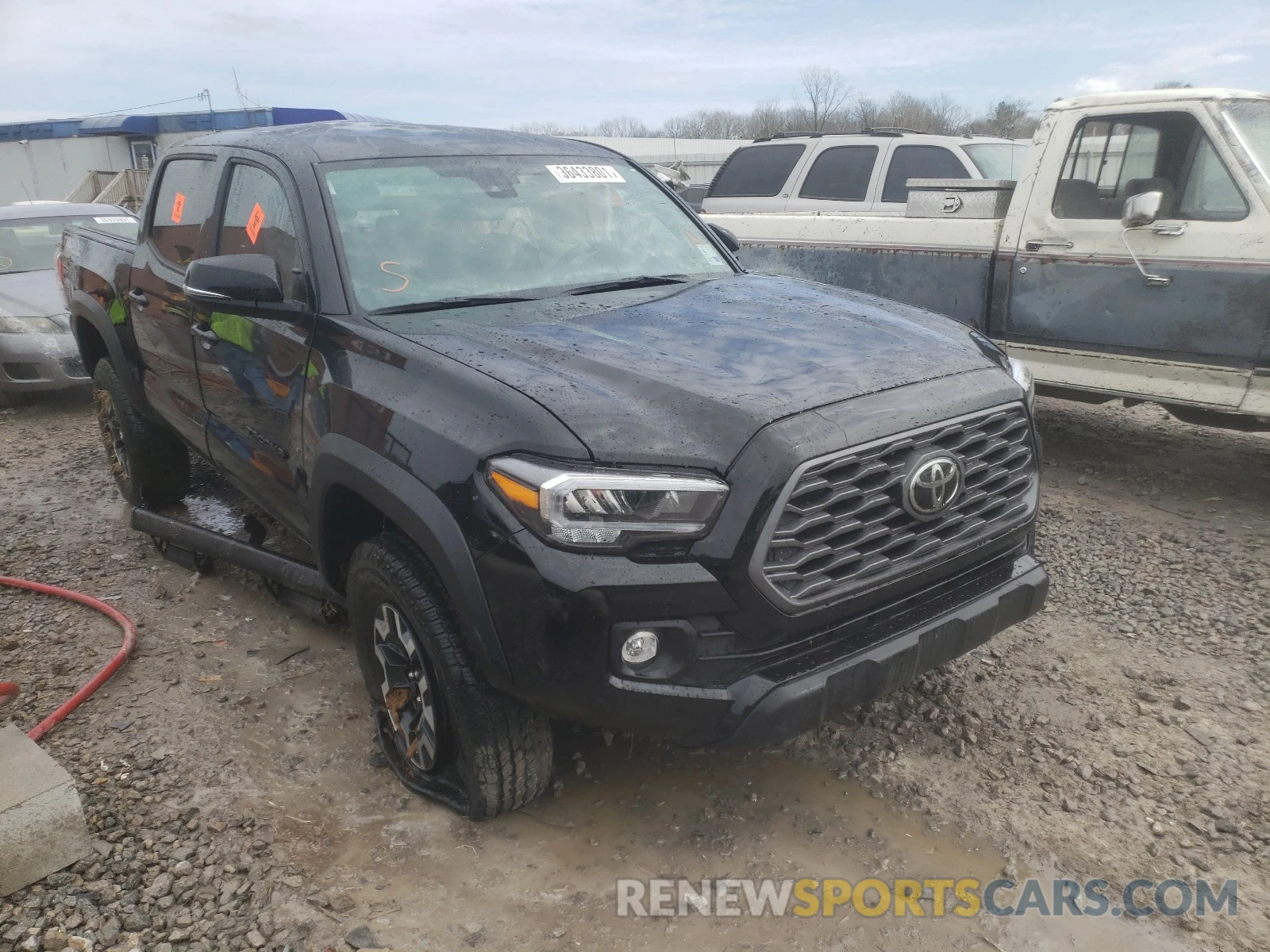 1 Photograph of a damaged car 5TFCZ5ANXMX257397 TOYOTA TACOMA 2021