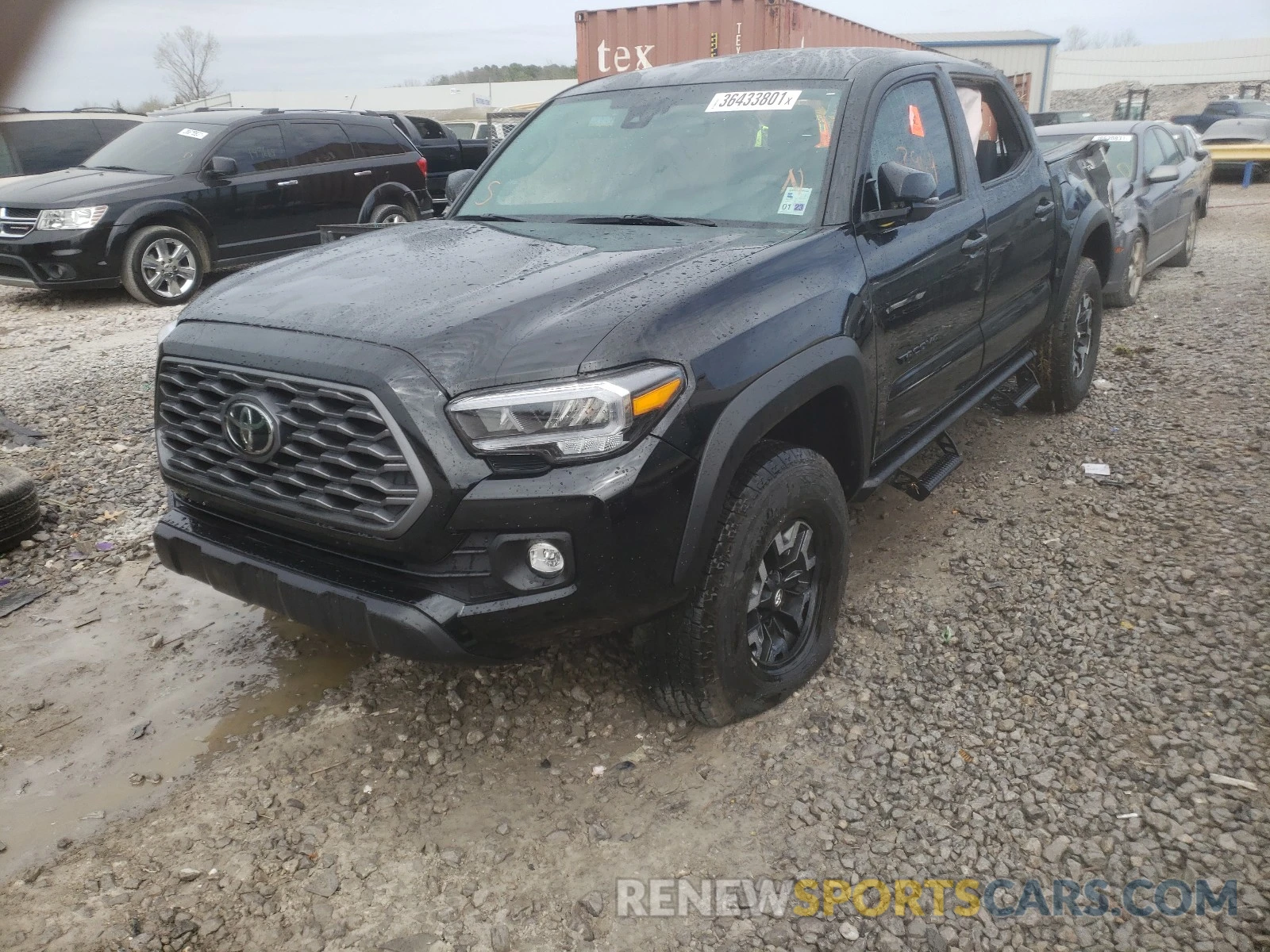 2 Photograph of a damaged car 5TFCZ5ANXMX257397 TOYOTA TACOMA 2021