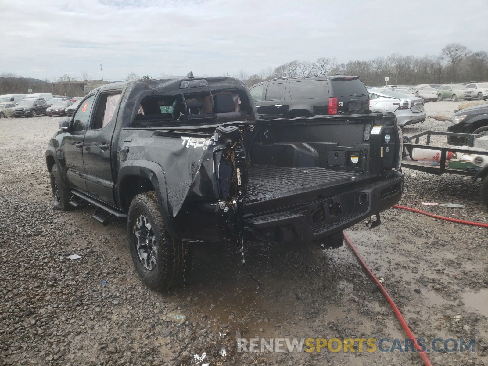 3 Photograph of a damaged car 5TFCZ5ANXMX257397 TOYOTA TACOMA 2021