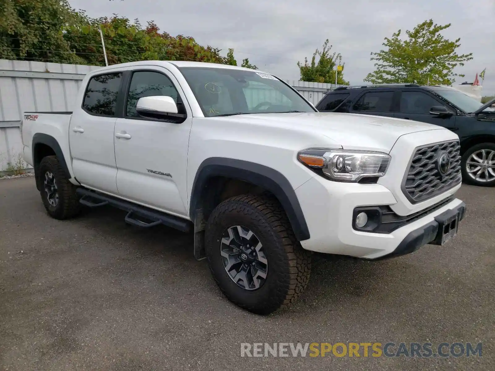 1 Photograph of a damaged car 5TFCZ5ANXMX257660 TOYOTA TACOMA 2021