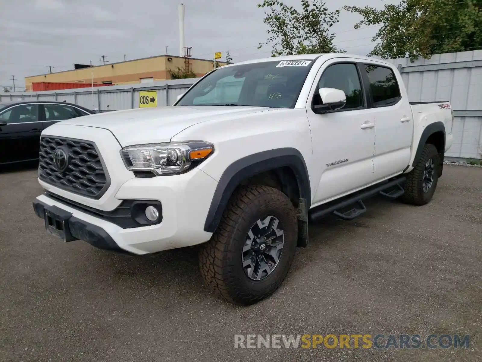 2 Photograph of a damaged car 5TFCZ5ANXMX257660 TOYOTA TACOMA 2021