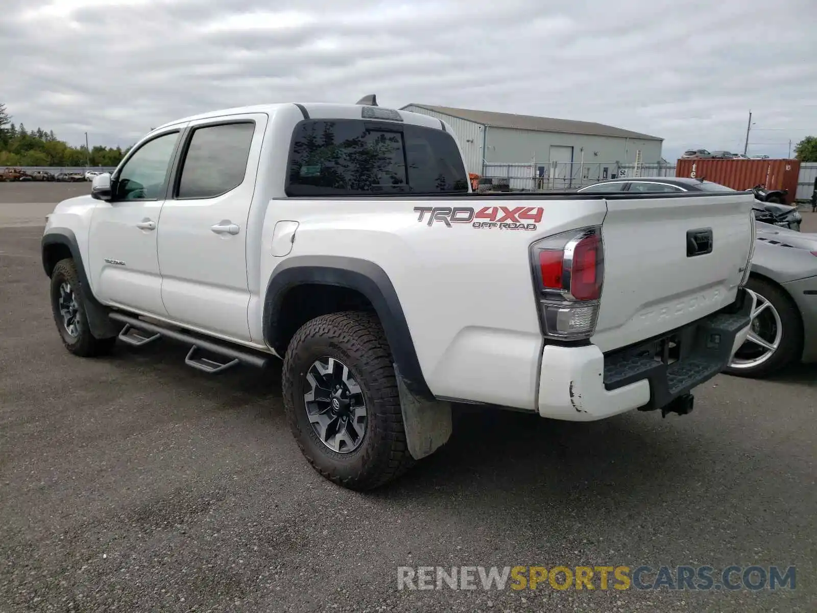 3 Фотография поврежденного автомобиля 5TFCZ5ANXMX257660 TOYOTA TACOMA 2021