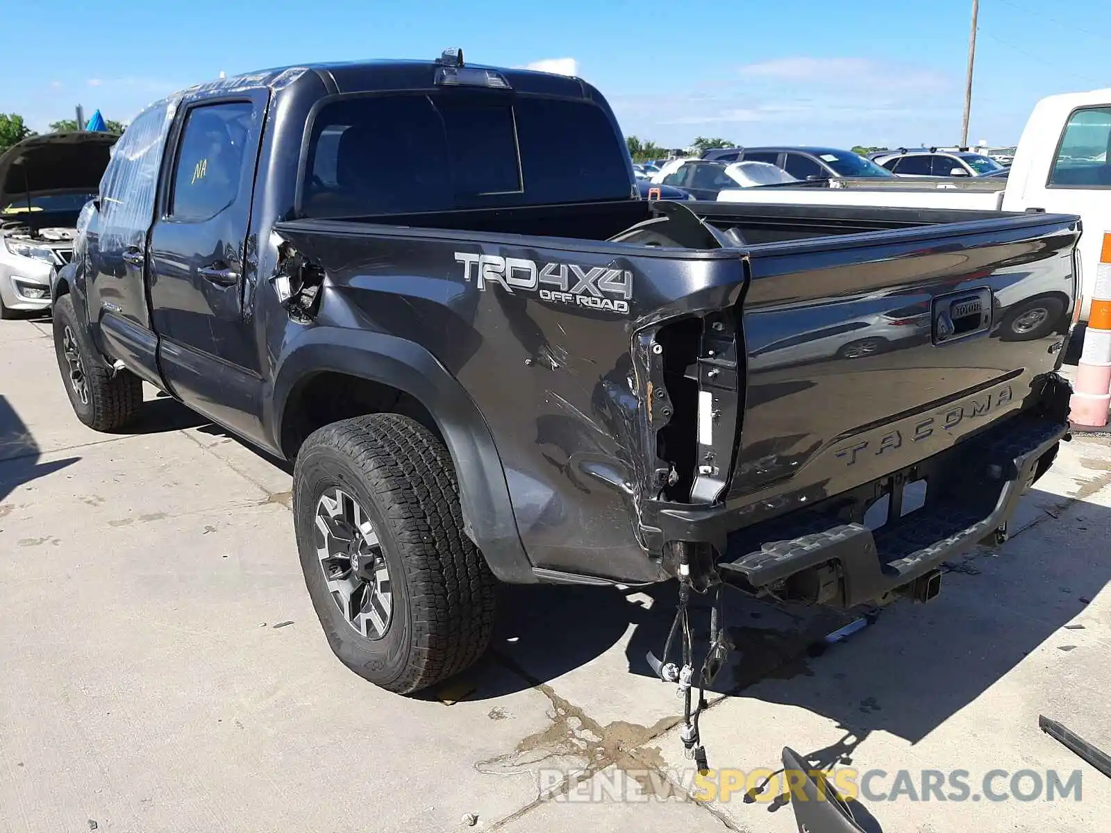 3 Photograph of a damaged car 5TFCZ5ANXMX258937 TOYOTA TACOMA 2021