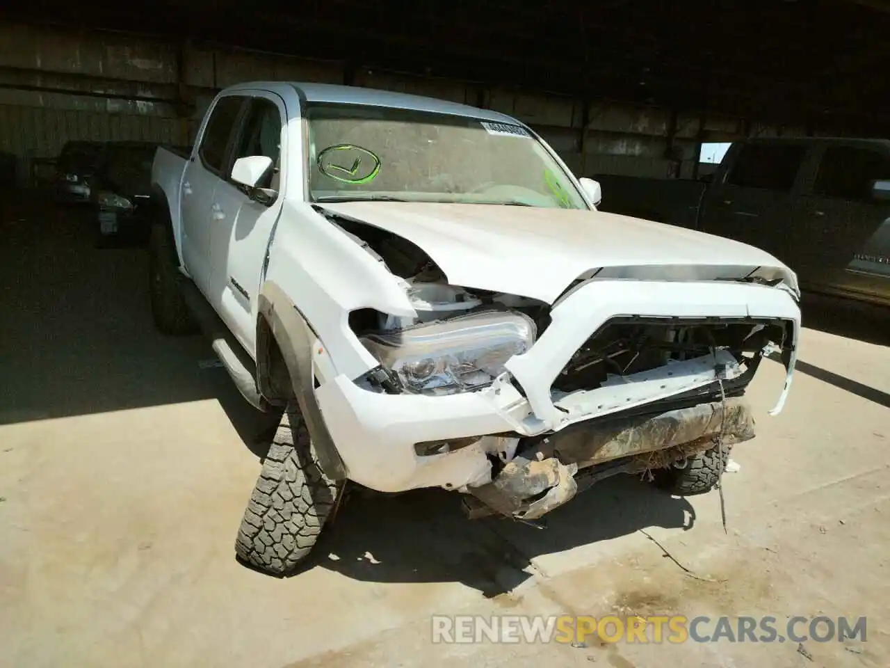 1 Photograph of a damaged car 5TFCZ5ANXMX259392 TOYOTA TACOMA 2021