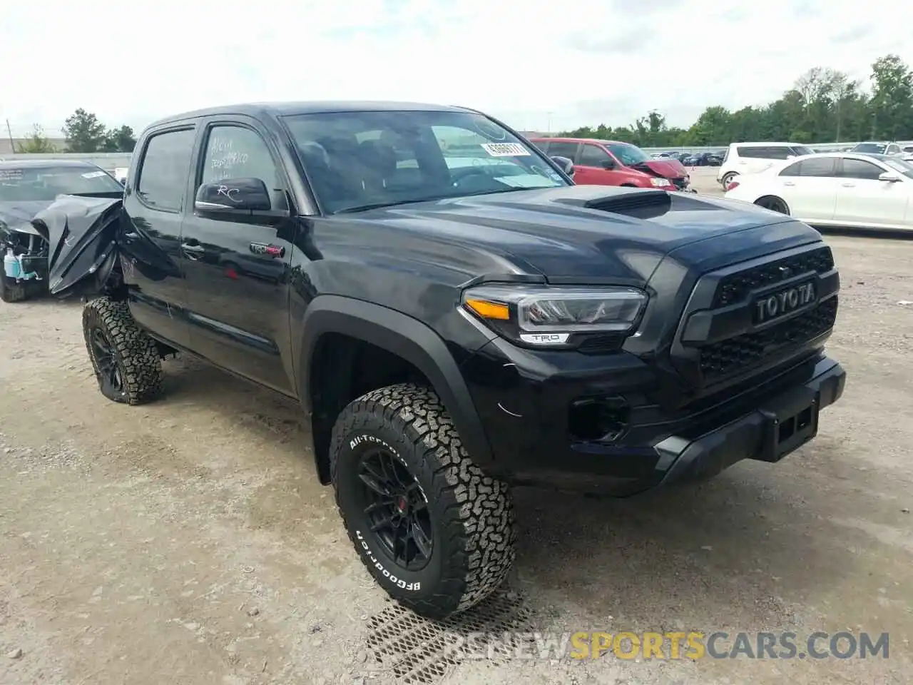 1 Photograph of a damaged car 5TFCZ5ANXMX260154 TOYOTA TACOMA 2021