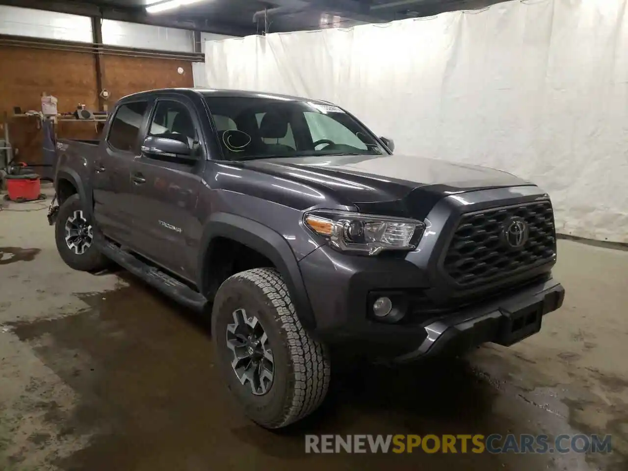 1 Photograph of a damaged car 5TFCZ5ANXMX262681 TOYOTA TACOMA 2021