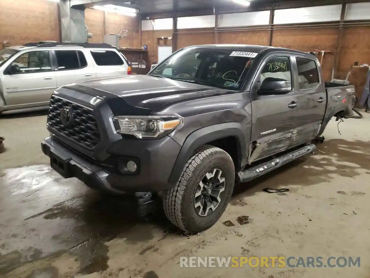 2 Photograph of a damaged car 5TFCZ5ANXMX262681 TOYOTA TACOMA 2021