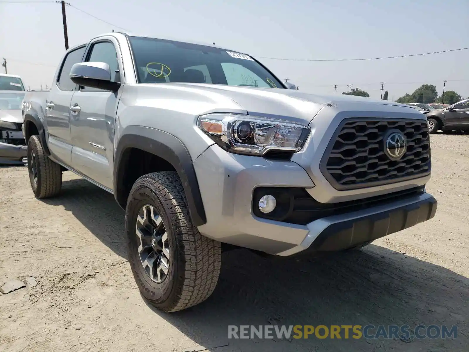 1 Photograph of a damaged car 5TFCZ5ANXMX270019 TOYOTA TACOMA 2021