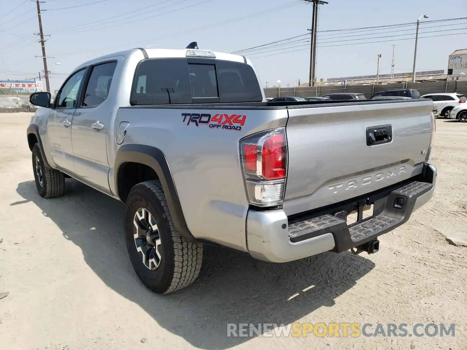 3 Photograph of a damaged car 5TFCZ5ANXMX270019 TOYOTA TACOMA 2021