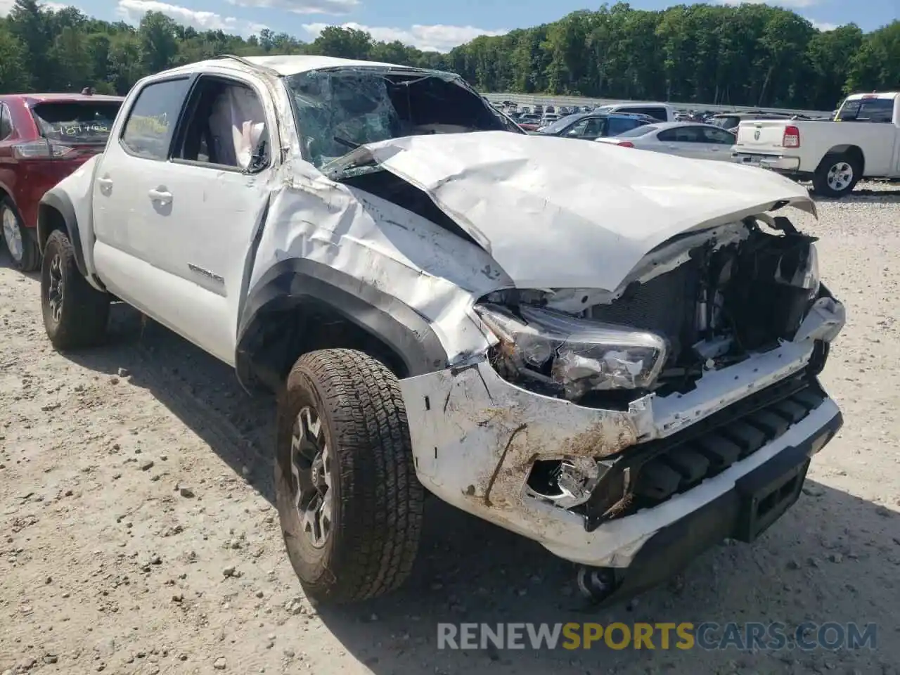 1 Photograph of a damaged car 5TFCZ5ANXMX278993 TOYOTA TACOMA 2021