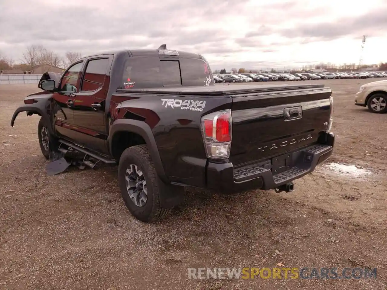 3 Photograph of a damaged car 5TFCZ5ANXMX279254 TOYOTA TACOMA 2021