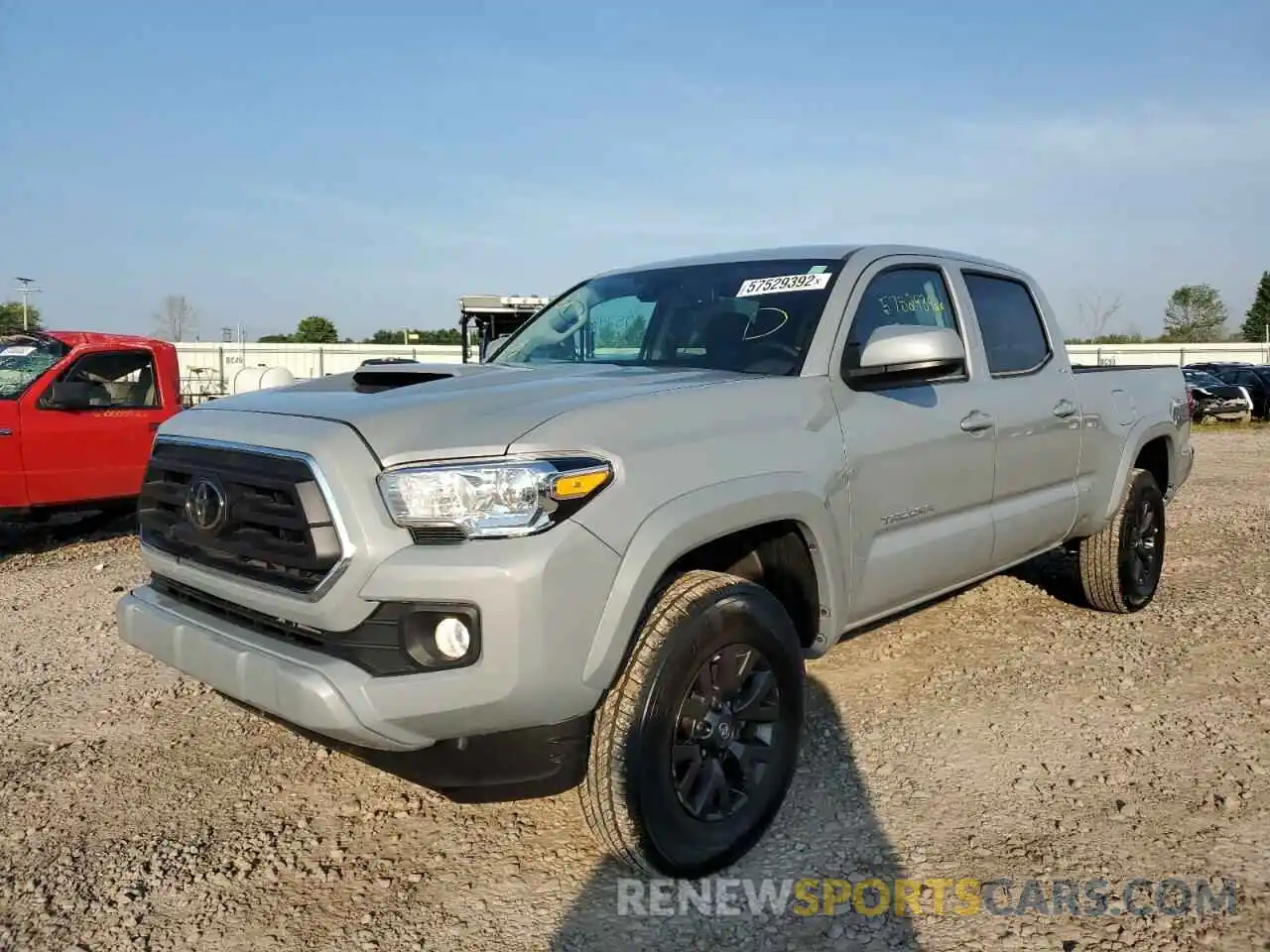 2 Photograph of a damaged car 5TFD25BW5MX063508 TOYOTA TACOMA 2021