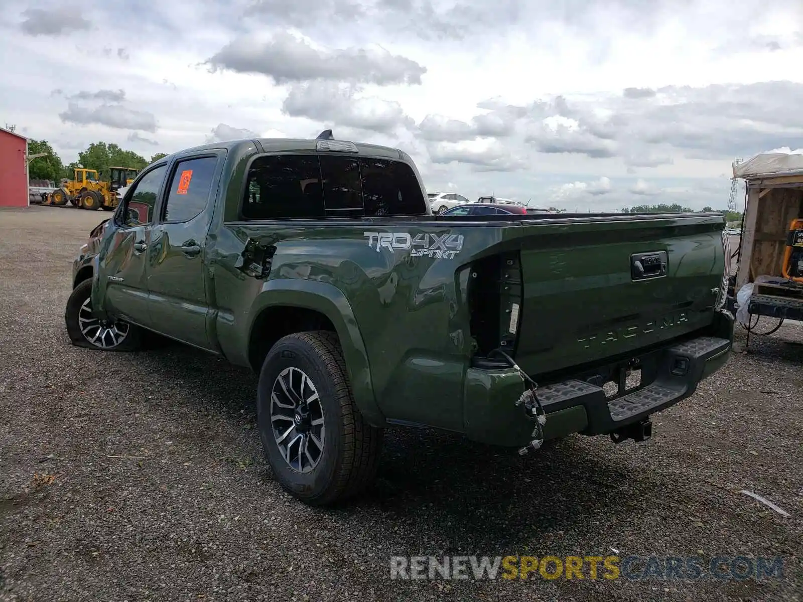 3 Photograph of a damaged car 5TFDZ5BN0MX056756 TOYOTA TACOMA 2021