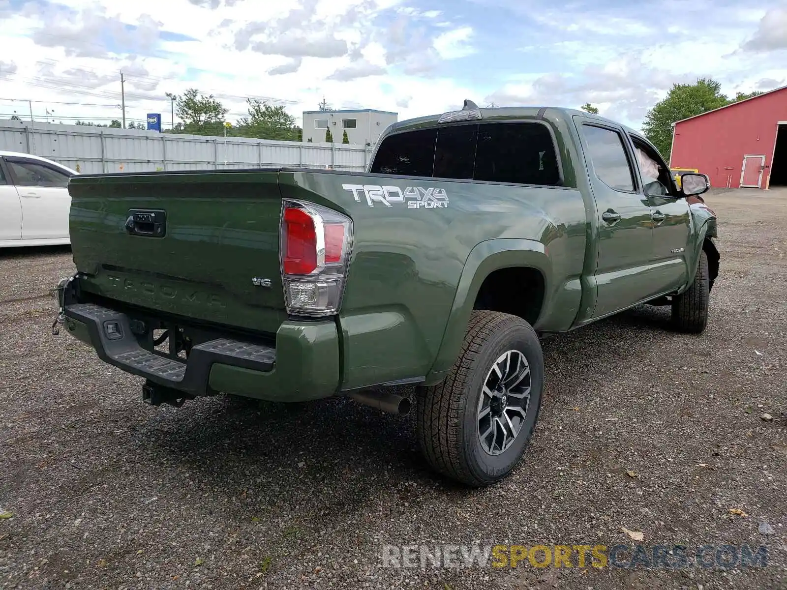 4 Фотография поврежденного автомобиля 5TFDZ5BN0MX056756 TOYOTA TACOMA 2021