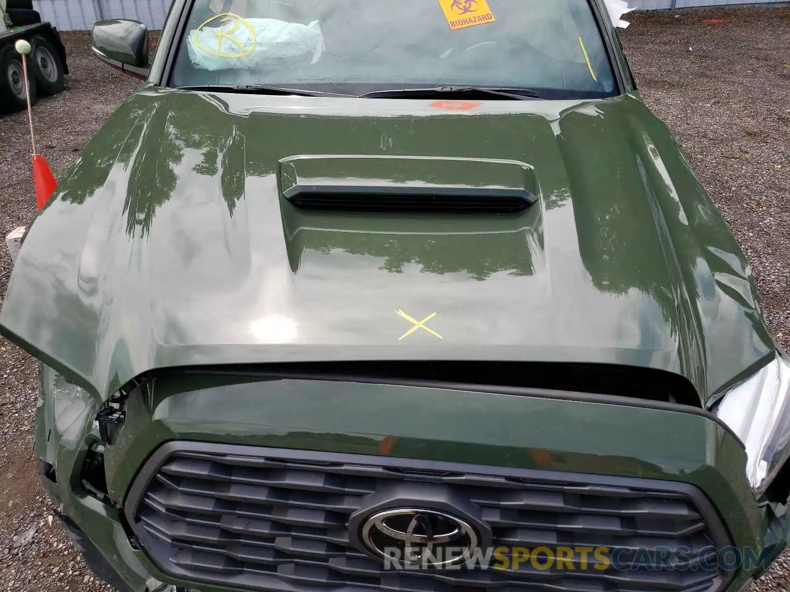 7 Photograph of a damaged car 5TFDZ5BN0MX056756 TOYOTA TACOMA 2021