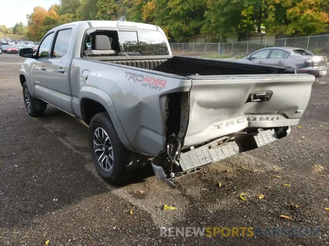 3 Photograph of a damaged car 5TFDZ5BN0MX057342 TOYOTA TACOMA 2021