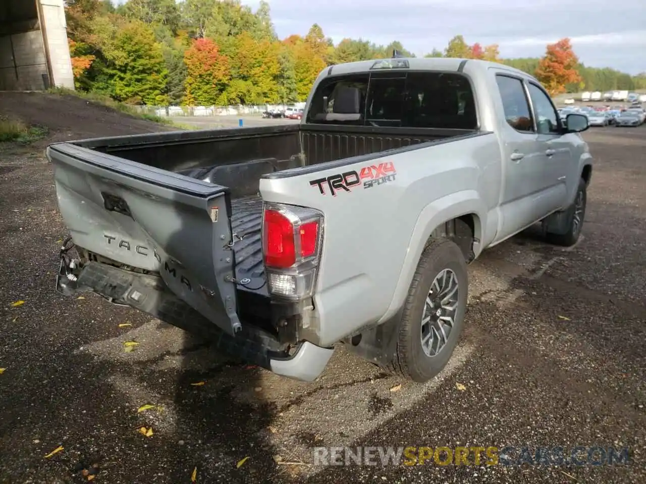 4 Photograph of a damaged car 5TFDZ5BN0MX057342 TOYOTA TACOMA 2021