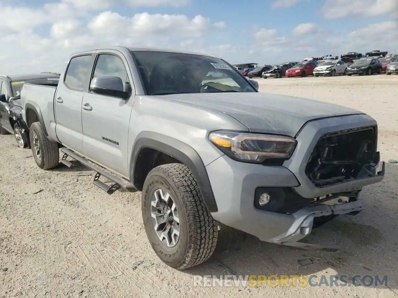 1 Photograph of a damaged car 5TFDZ5BN0MX058233 TOYOTA TACOMA 2021