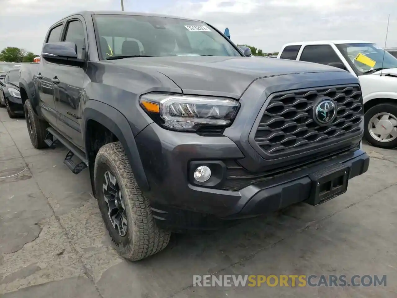 1 Photograph of a damaged car 5TFDZ5BN0MX058443 TOYOTA TACOMA 2021