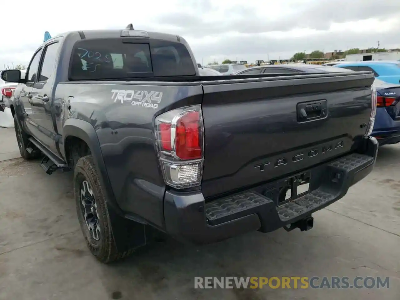 3 Photograph of a damaged car 5TFDZ5BN0MX058443 TOYOTA TACOMA 2021